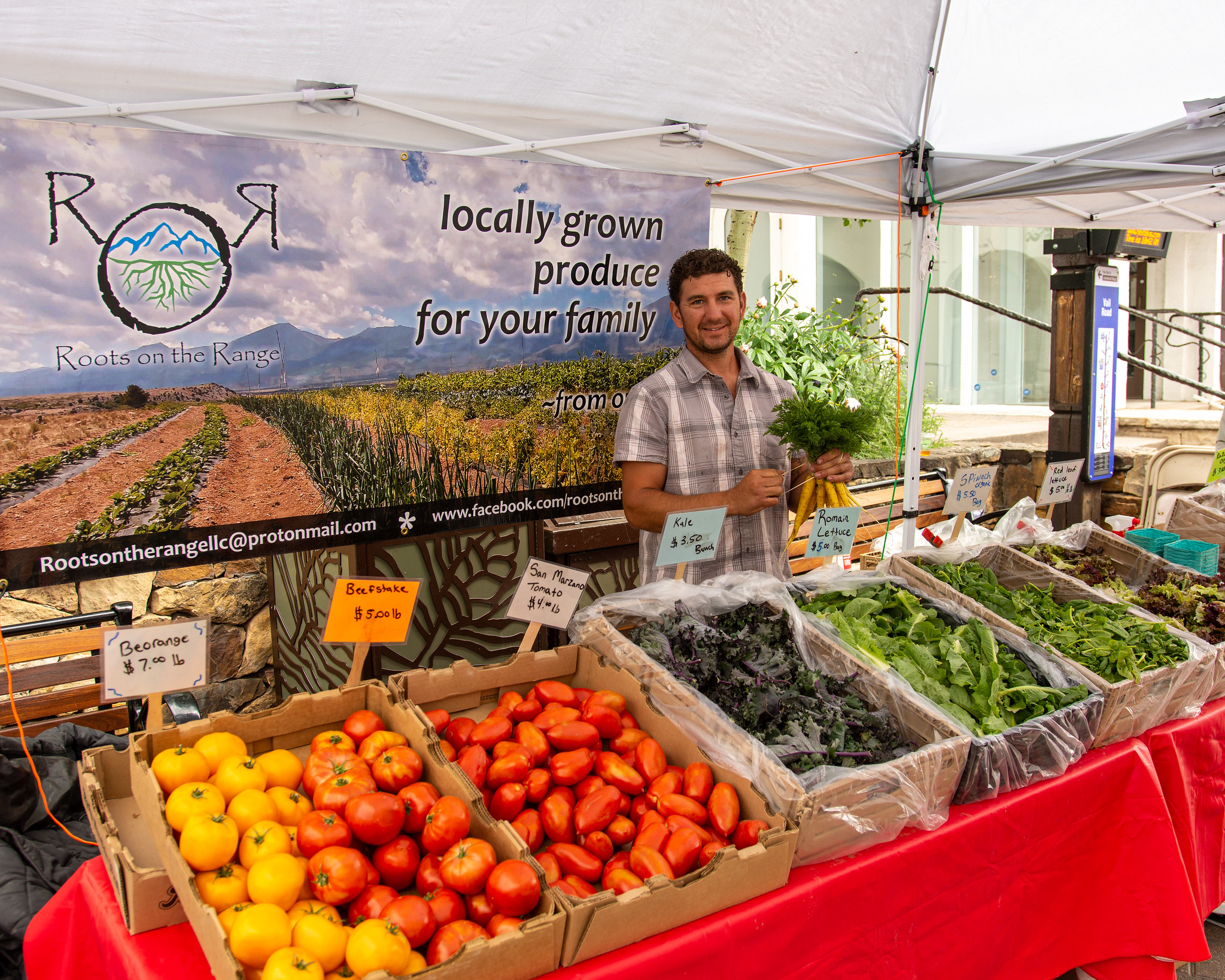 Roots on the Range VAIL FARMERS' MARKET & ART SHOW