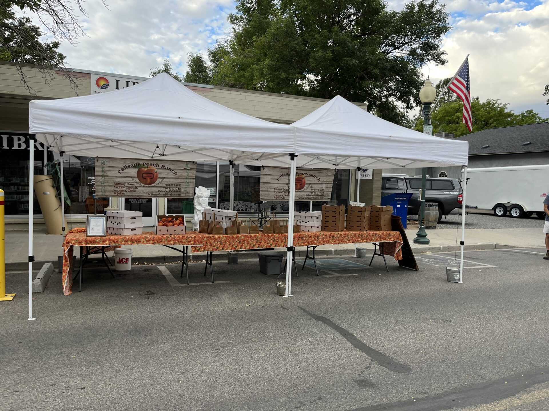 Palisade Organic Peach Ranch VAIL FARMERS' MARKET & ART SHOW